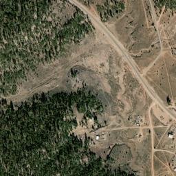 Wheatfields Arizona High Resolution Satellite Map