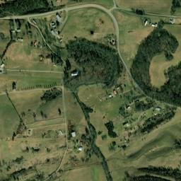 Albany Tennessee High Resolution Satellite Map