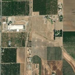 1455 N Bellah Ave Lindsay CA 93247 High Resolution Satellite Map