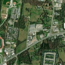 Hunters Store Tennessee High Resolution Satellite Map