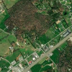 Raccoon Valley Tennessee High Resolution Satellite Map