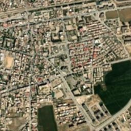 El Attaf map(satellite map)