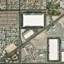 3774 E Gowan Rd Las Vegas NV High Resolution Satellite Map