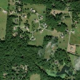 Post Oak Estates Tennessee High Resolution Satellite Map