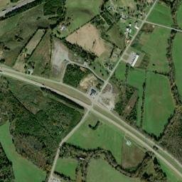 Mohawk Crossroad Tennessee High Resolution Satellite Map