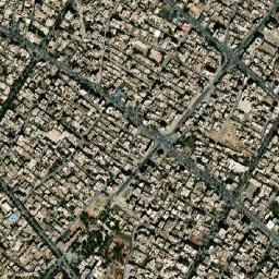 Neyshabur map(satellite map)