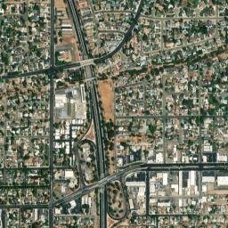 Imhoff California High Resolution Satellite Map