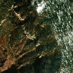 North Rim Arizona High Resolution Satellite Map