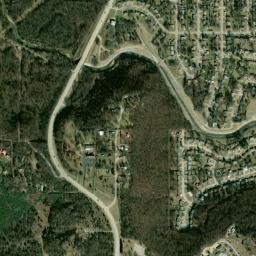 4033-4103 N Cincinnati Ave Tulsa OK High Resolution Satellite Map