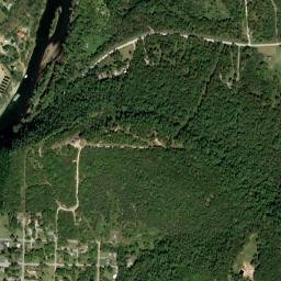 Norfork Arkansas High Resolution Satellite Map