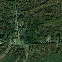 White Oak Flat Tennessee High Resolution Satellite Map
