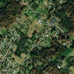 Emerald Acres Tennessee High Resolution Satellite Map
