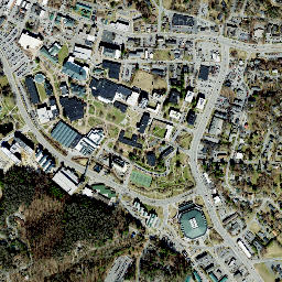 Boone map(satellite map)