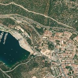 Kaş map(satellite map)