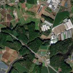 Omitama-shi map(satellite map)
