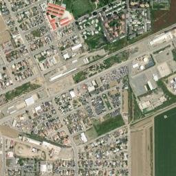 Huron California High Resolution Satellite Map