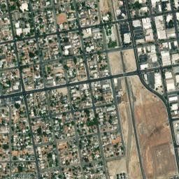 Tulare map(satellite map)