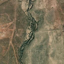 Lower Wheatfields Arizona High Resolution Satellite Map