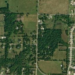 North Carl Street Siloam Springs AR High Resolution Satellite Map