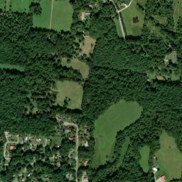 Oak Park Estates Tennessee High Resolution Satellite Map