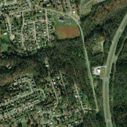 The Colonies Tennessee High Resolution Satellite Map