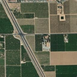 257 Roosevelt St Lindsay CA 93247 High Resolution Satellite Map