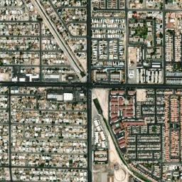 3500 Tabor Ave North Las Vegas NV High Resolution Satellite Map