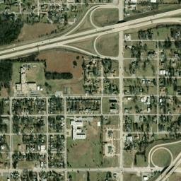 2240 E Apache St Tulsa OK 74110 High Resolution Satellite Map