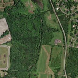 Satellite view of Ted Rhodes Golf Course