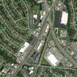 Hermitage Tennessee High Resolution Satellite Map