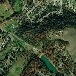 Panther Lake Tennessee High Resolution Satellite Map