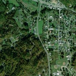 Roan Mountain map(satellite map)