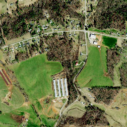 1005-1251 Oak Grove Church Road, Millers High Resolution Satellite Map