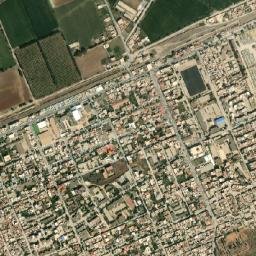 Oued Fodda map(satellite map)