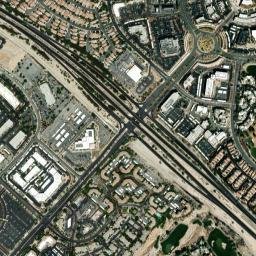 9740 Double Rock Dr Las Vegas NV High Resolution Satellite Map