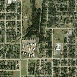 534-598 E Zion Pl Tulsa OK 74106 High Resolution Satellite Map