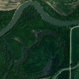 Hoover Landing Arkansas High Resolution Satellite Map