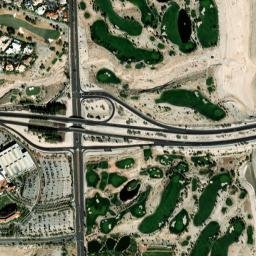 9312 Canyon Run Drive, Las Vegas, NV High Resolution Satellite Map