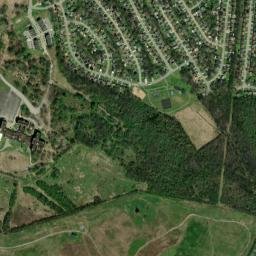 Bordeaux Hills Tennessee High Resolution Satellite Map