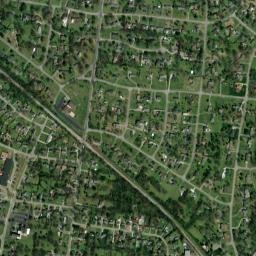 Lincoya Hills Tennessee High Resolution Satellite Map