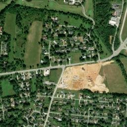 Laurel Park Tennessee High Resolution Satellite Map