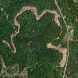 Obey City Tennessee High Resolution Satellite Map