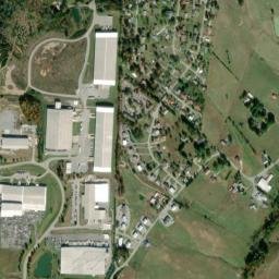 Cherokee Estates Tennessee High Resolution Satellite Map