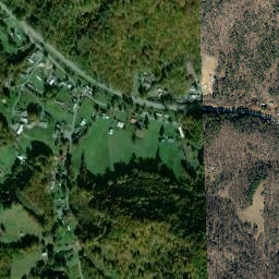 Evergreen Tennessee High Resolution Satellite Map