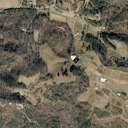 Buck Mountain Tennessee High Resolution Satellite Map