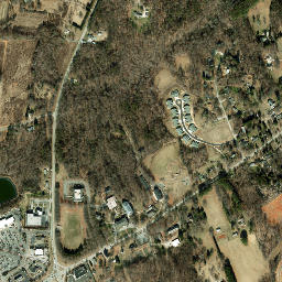 Oak Ridge map(satellite map)