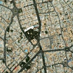Damghan map(satellite map)