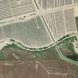 Turk California High Resolution Satellite Map