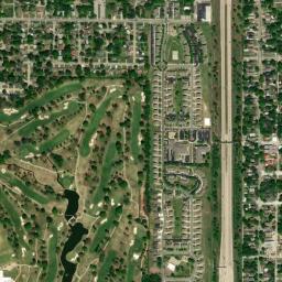 1233 N Olympia Ave Tulsa OK 74127 High Resolution Satellite Map