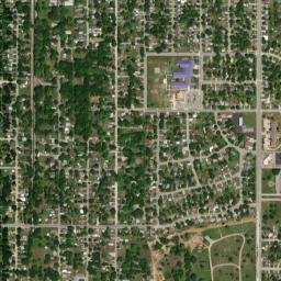 1207 N Toledo Ave Tulsa OK 74115 High Resolution Satellite Map